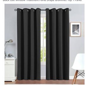 Blackout Grommet-Top Curtain Panels 84x52